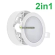 Kép 1/4 - SpectrumLED ALGINE 6W 2in1 kerek fehér LED mennyezeti lámpa melegfehér 2évG SLI037027WW_PW