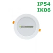 Kép 1/2 - SpectrumLED DURE 3 IP54 IK06 18W 1600 lumen kerek LED mennyezeti lámpa, mélysugárzó hidegfehér 2évG SLI043008CW_PW