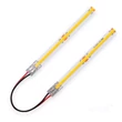 Kép 1/2 - COB led szalag 2 végén csatlakozó 10 cm vezetékkel bekötéshez 8mm KOBI-003933