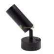 SpectrumLED MADARA Mini fekete egyes billenthető, forgatható alumínium lámpatest kapcsolóval, GU10/230V aljzat SLIP003034