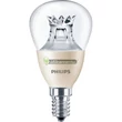 Kép 1/2 - PHILIPS MASTER LED E14 5.5W=40W 470 lumen P48 szabályozható kisgömb, melegfehér 3évG