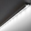 CORNER LED aluprofil 2000 mm, fedővel, záróvégekkel, rögzítővel
