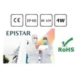 Kép 4/4 - INIS+ 3,2W=35W G4/12V LED, kapszula, hidegfehér