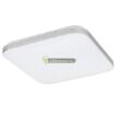 OSCAR LED 18W fehér/króm négyzet mennyezeti lámpa, csillagos effekt, természetes fehér 5évG