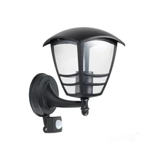 Kerti fali lámpa TEVIO KG 1xE27 LX IP54 fekete mozgásérzékelővel 003700