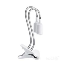 PLANTY CLIP W DUO asztali lámpa 2xE27 fehér 004017