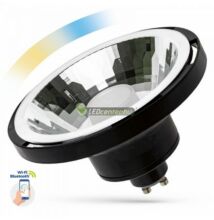 Spectrum Smart AR111-ES111 10W 30° szabályozható, CCT, wifis okos fekete GU10 LED szpot
