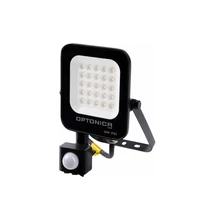 SLIM2 feketeLED reflektor, fényvető, 20W/230V, 1800 lumen, természetesfehér, 2évG 5775