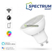 Spectrum Smart 5W szabályozható, CCT, RGBW, wifis okos GU10 LED szpot