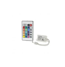 LUNA-9 LED RF mini RGBdimmer, távirányítóval, csatlakozóval, fehér DC12V/72, DC24V/144W