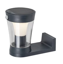 Rábalux ANGERS napelemes,mozgásérzékelős kültéri fali LED lámpa, természetes fehér 77037