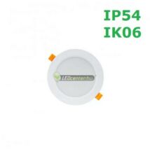 DURE 3 IP54 IK06 12W 1100 lumen kerek LED mennyezeti lámpa, mélysugárzó melegfehér 2évG