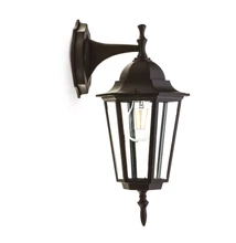 Kerti fali lámpa LO4102 1xE27 IP54 fekete 002252