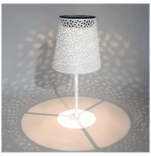 Napelemes-solar LED LUVETRA kerti asztali lámpa fehér 4000K KOBI-004510