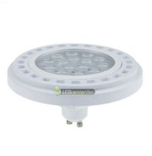 LED AR111/ES111 GU10 230V 15W 30° szabályozható természetes fehér szpot, fehér 2évG