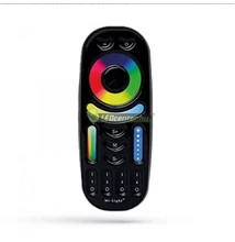 MiLight-MiBoxer RGB+CCT RF 4 zónás fekete távirányító FUT092B