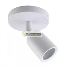 SpectrumLED SOLIS fehér egyes billenthető szpot lámpatest, műanyag, GU10/230V aljzat SLIP005040