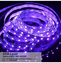 UV beltéri LED szalag, 60 SMD2835 LED 5W/m, ultraviola