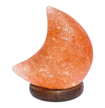 Rábalux 3696 Wasabi himalája só lámpa hold formájú