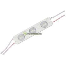 LED modul, 3 EPISTAR SMD2835 LED, DC12V, 1,5W, IP65 hidegfehér 3évG