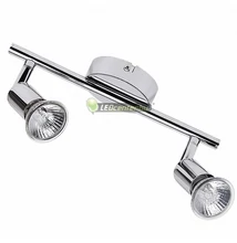 Rábalux NORTON-2 lámpatest, GU10/230V aljzat, króm