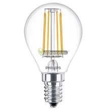 PHILIPS CorePro 4,3W=40W E14 CL LED P45 kisgömb izzó, melegfehér