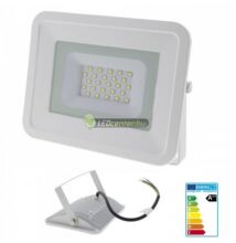 SLIM2 fehér LED reflektor, fényvető, 30W/230V, 2550 lumen, hidegfehér, 2évG