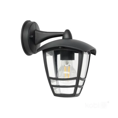 Kerti fali lámpa TEVIO KD 1xE27 IP54 fekete 003701