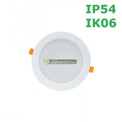 SpectrumLED DURE 3 IP54 IK06 18W 1600 lumen kerek LED mennyezeti lámpa, mélysugárzó természetes fehér 2évG SLI043008NW_PW