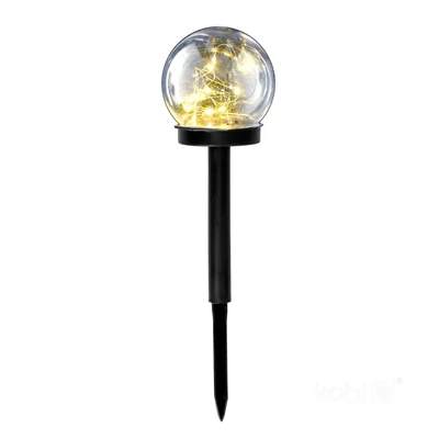 Solar gömb kerti lámpa LED GLEAM 3000K KOBI-004493