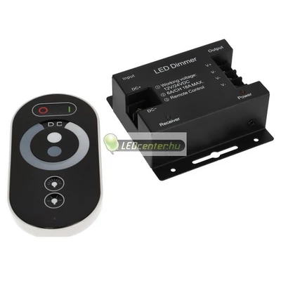 LUNA-4 DC12V LED RF dimmer távirányítóval, 216 W