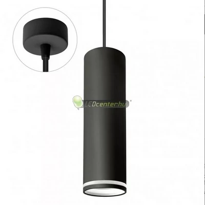 SpectrumLED MADARA Mini Ring fekete függesztett szpot lámpatest, műanyag, GU10/230V aljzat SLIP003019