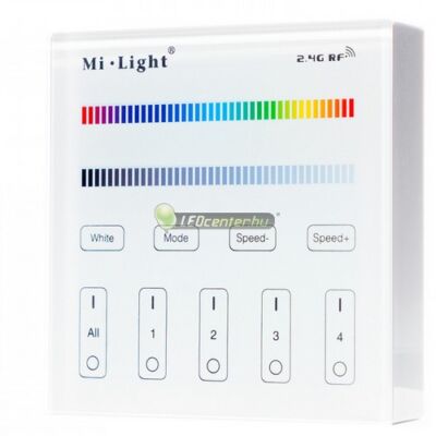 MiLight B4 RGB+CCT fali vezérlő /távirányító/ RF elemes