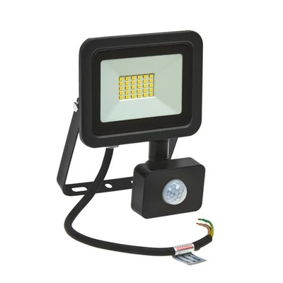 SpectrumLED NOCTIS LUX 4 230V 20W IP44 CW fekete mozgásérzékelős reflektor SLI029071CW_CZUJNIK_PW