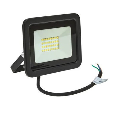 NOCTIS LUX 2 IP65 fekete LED reflektor, fényvető, 30W/230V, természetes fehér, 2évG