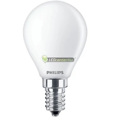 PHILIPS CorePro 6,5W=60W E14 LED FR kisgömb, melegfehér