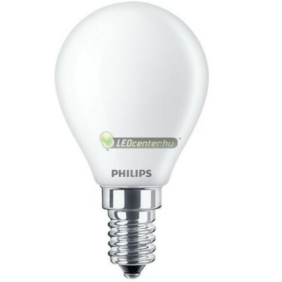 PHILIPS CorePro 6,5W=60W E14 LED FR kisgömb, melegfehér