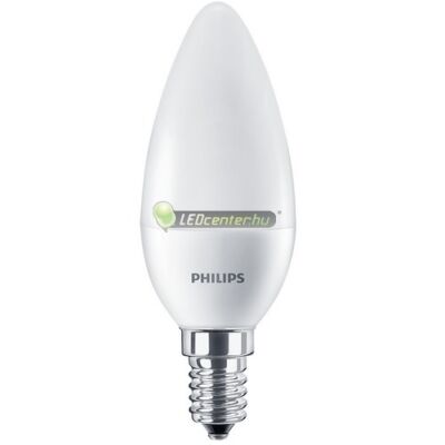 PHILIPS CorePro 4W=25W E14 LED FR gyertyaégő, melegfehér