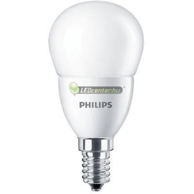 PHILIPS CorePro 4W=25W E14 LED FR kisgömb égő, melegfehér