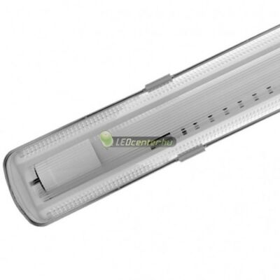 IP65 por-, páramentes szimpla LED fénycső armatúra, 120 cm