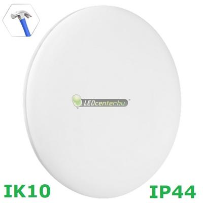 NYMPHEA ECO 18W IP44 IK10 ütésálló LED lámpa, természetes fehér 2évG