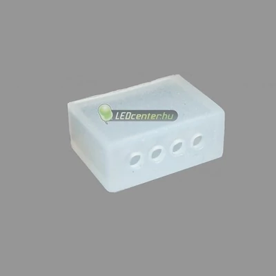 Szilikon betáp vég flexibilis 5050-es SMD LED szalagokhoz