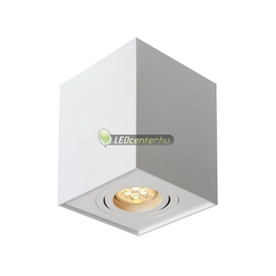 CHLOE GU10/230V elegáns, szögletes fehér billenthető mennyezeti lámpatest