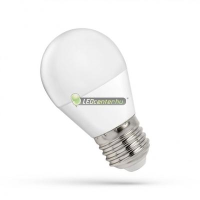 Spectrum 8W=52W E27 680 lumen LED kisgömb, hidegfehér