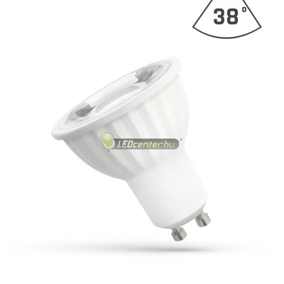 SpectrumLED 6W 38° GU10/230V 560 lumen LED szpot izzó hidegfehér 2évG WOJ14094