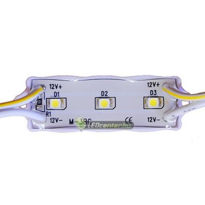 GLORIA LED modul, 3 SMD3528 LED, hidegfehér
