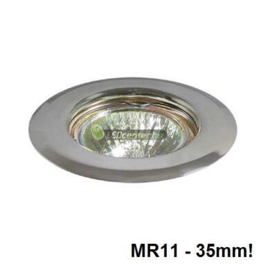 ULKE CT-2113 fix lámpatest, matt króm, MR11 LED szpotokhoz