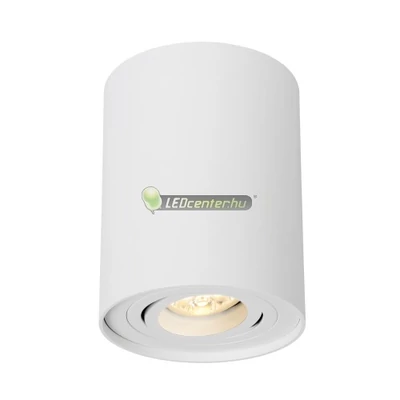 CHLOE GU10/230V elegáns, kerek fehér billenthető mennyezeti lámpatest