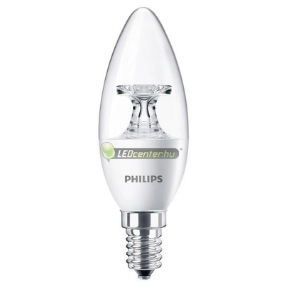 PHILIPS CorePro 5,5W=40W E14 LED CL gyertyaégő, melegfehér
