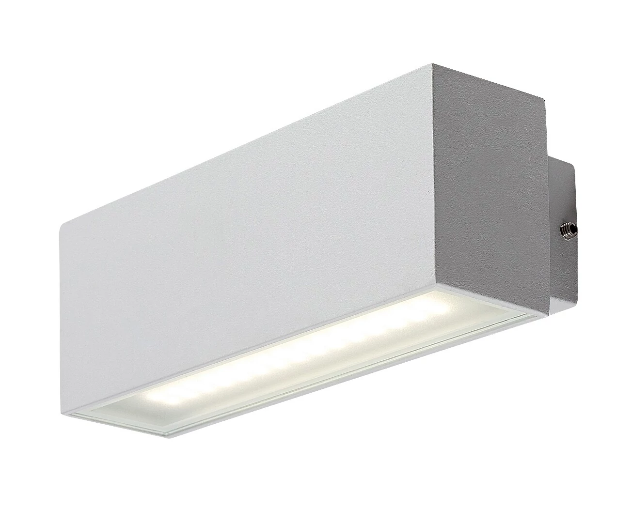 Rábalux MATARO alumínium-üveg 10W LED fehér kültéri fali lámpa IP54 5évG 77076